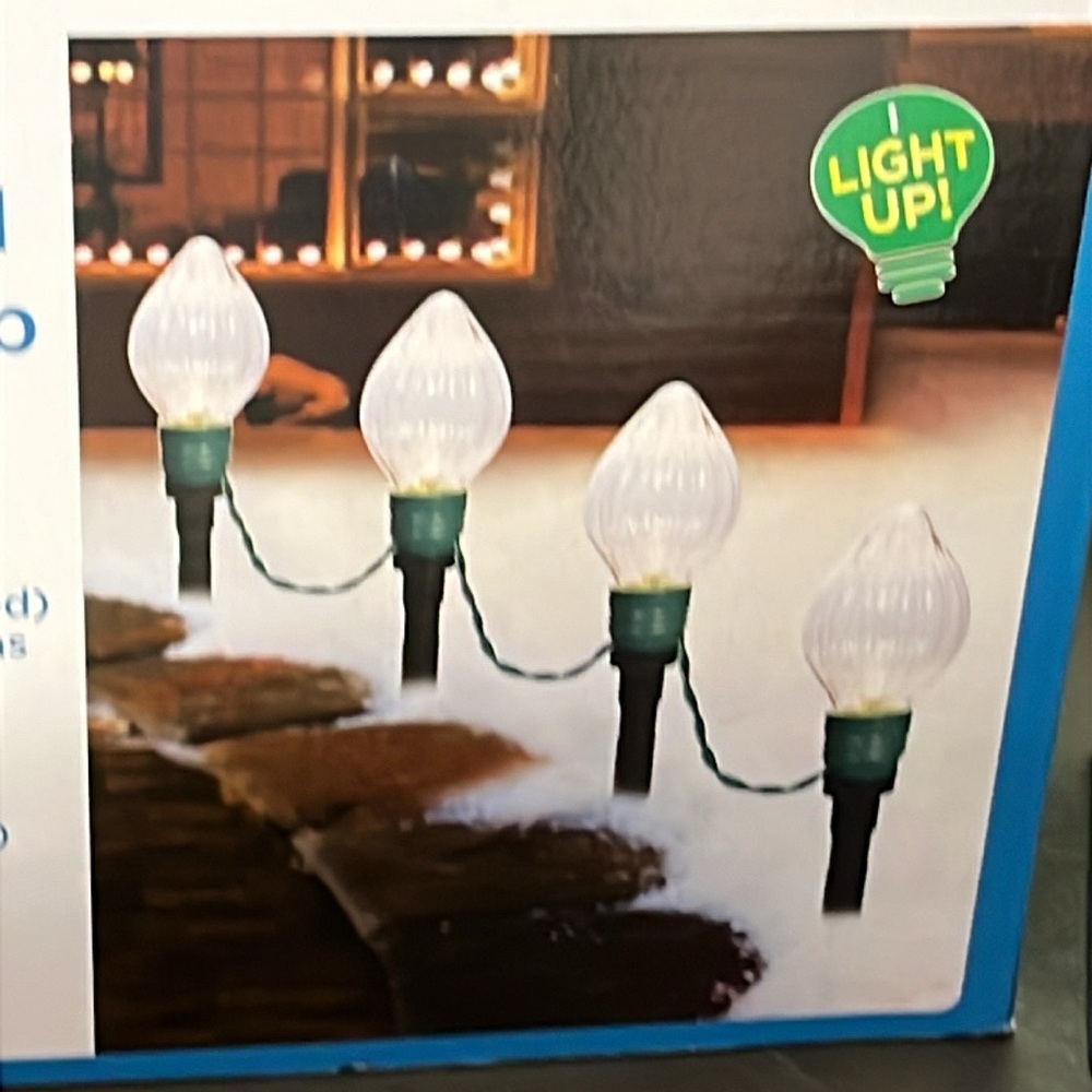 Christmas Lights 8 Pathway Lights New